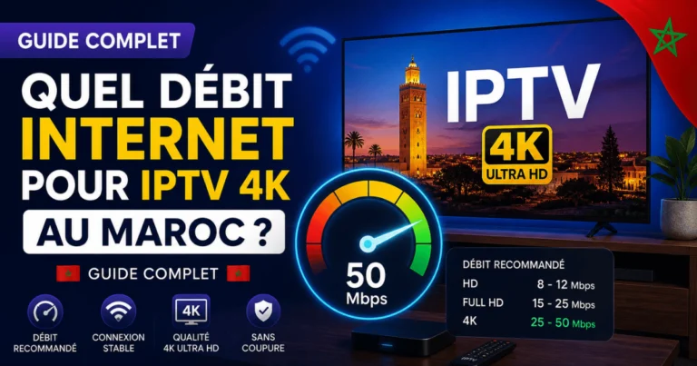 Internet pour IPTV 4K