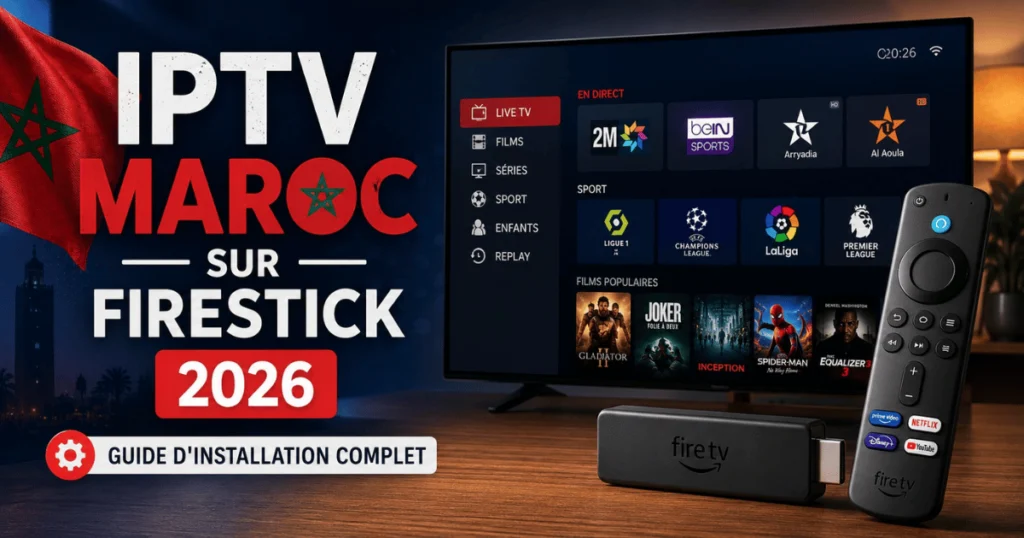 IPTV Maroc sur Firestick